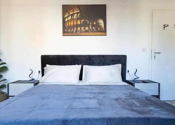 Appartement The Flat- Private Parking & Direct Bus To Vatican Rome