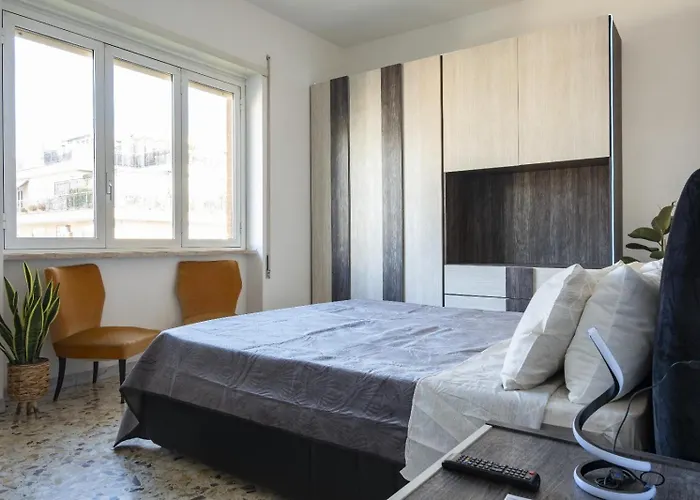 The Flat- Private Parking & Direct Bus To Vatican Appartement *